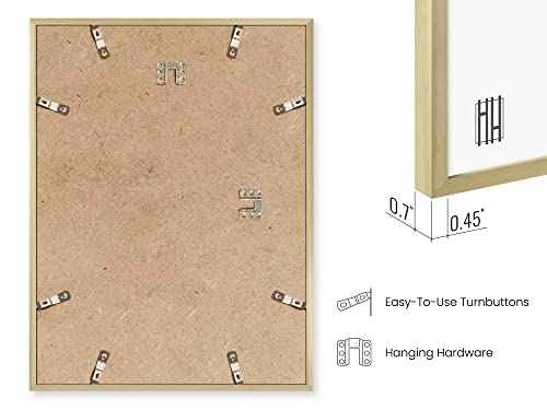 8x10 Gold Picture Frames (3 Count)