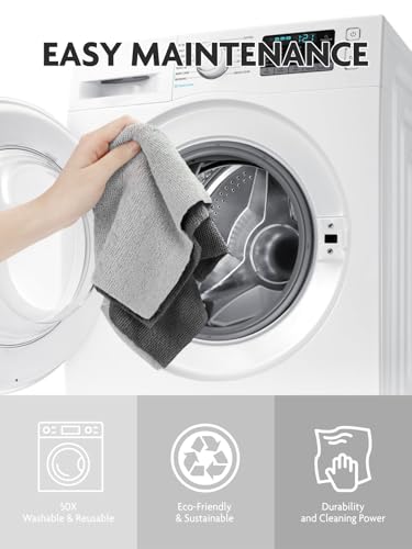 Microfiber Cleaning Cloth Roll (30 Count)