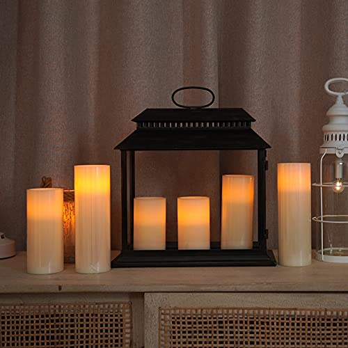 Real Wax Flickering Flameless Candles Battery Operated (2 Count)