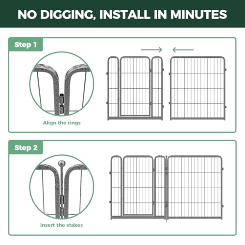 No Dig Garden Fence
