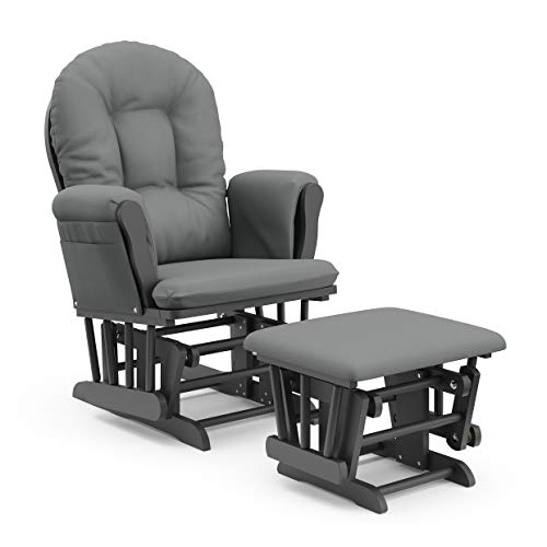 Premium Hoop Glider & Ottoman
