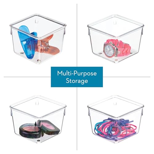 Plastic Drawer Organizer Bins (6 Count)