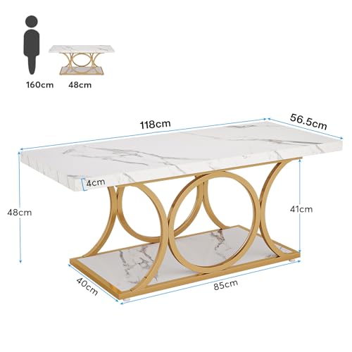 46.45” Rectangle Coffee Table
