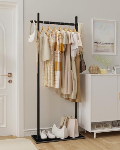 Coat Racks Freestanding with Natural Rock Base
