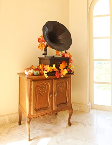 5 Pack Fall Leaves Garland Decorations for Home (5 Count)