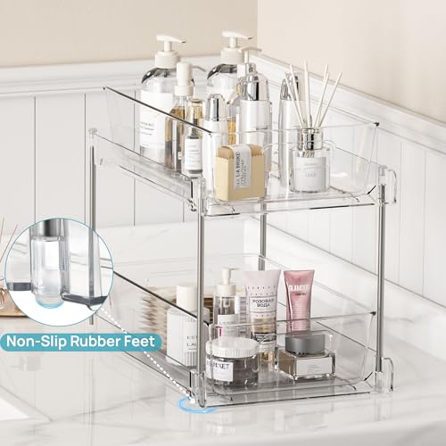 6 Pack Bathroom Under Sink Organizer (6 Count)