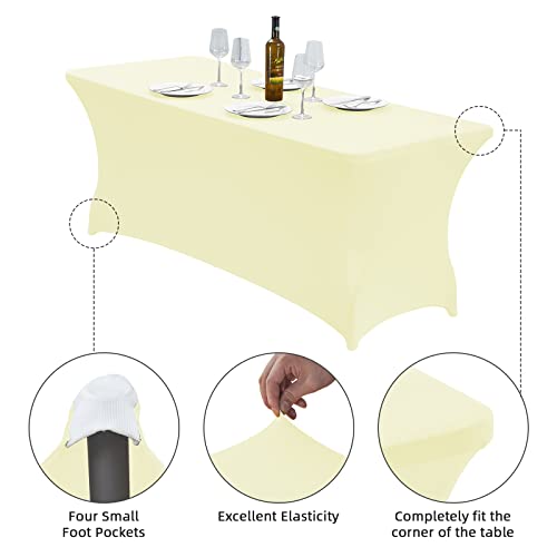 8FT Stretch Spandex Fitted Tablecloth