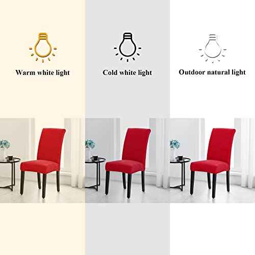 Christmas Chair Covers for Dining Room Set of 4