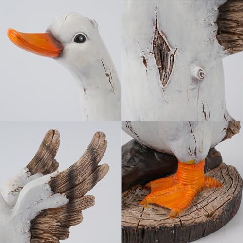 Funny Duck Garden Statue