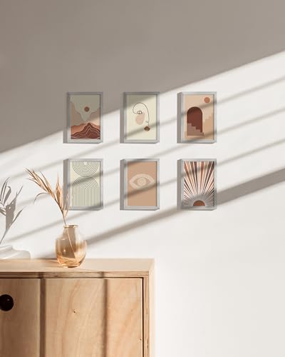 4x6 Silver Metal Picture Frames (6 Count)