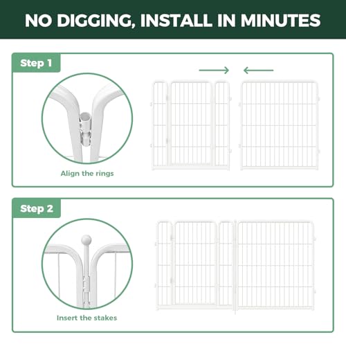No Dig Garden Fence