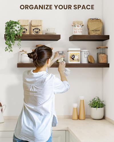 32" Floating Shelves for Wall (2 Count)
