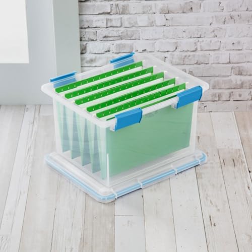 Gasket Storage Box with Lids for Home & Office (16 Count)