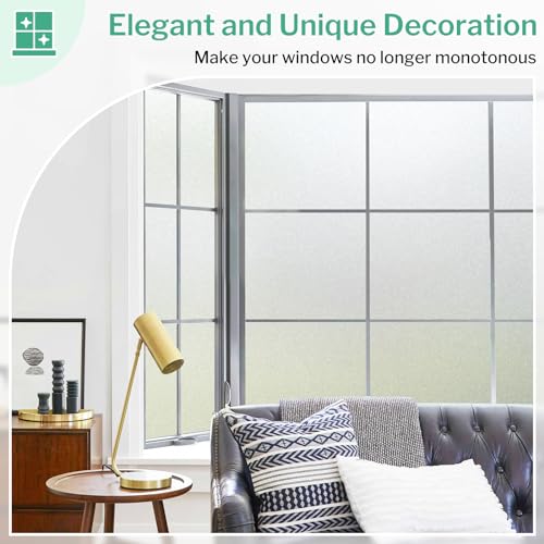 Frosted Glass Window Privacy Film (2777.52 sq inch sq inch)
