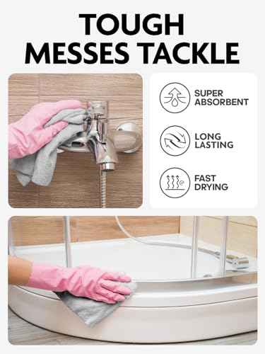 Microfiber Cleaning Cloth Roll (30 Count)
