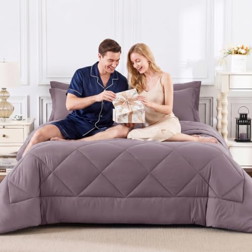 Full Size Comforter Sets Dusty Purple