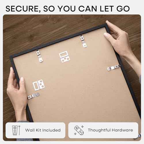 10x14 Black Oak Picture Frame (2 Count)