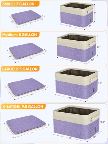 1 Pack Fabric Closet Storage Bins for Shelves