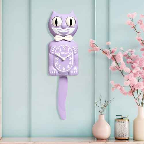 Kit Cat Clock® Limited Edition Pastel Lilac