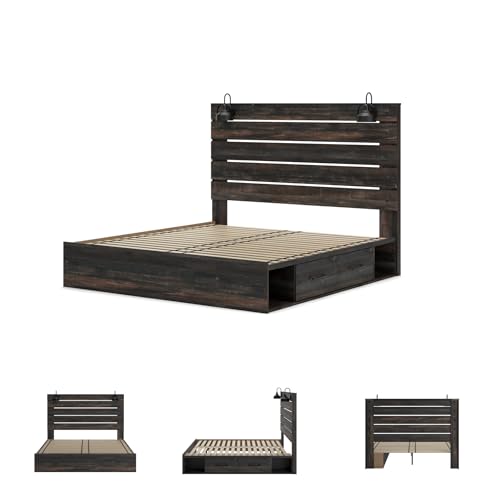King Size Bed with Storage Drawers