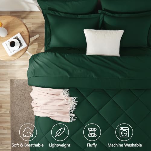 Full Size Comforter Sets Emerald Green