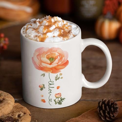 Ranunculus Lover Accent Mug