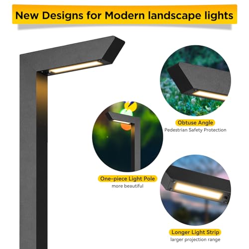 3CCT LED Low Voltage Landscape Pathway Light (4 Count)