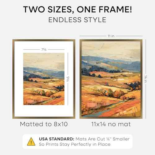 11x14 Bronze Picture Frame (2 Count)