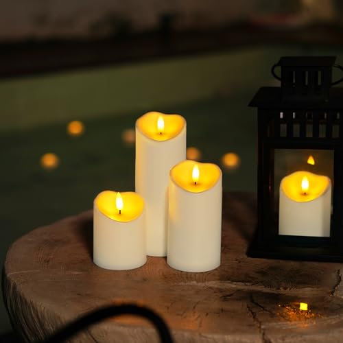 Flameless Candles with Timer and Remote Control