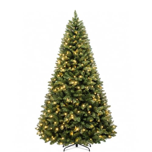 6ft Prelit Artificial Christmas Tree with 230 Warm White LEDs