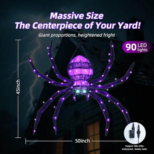 Halloween Decorations Outdoor Hanging Spider