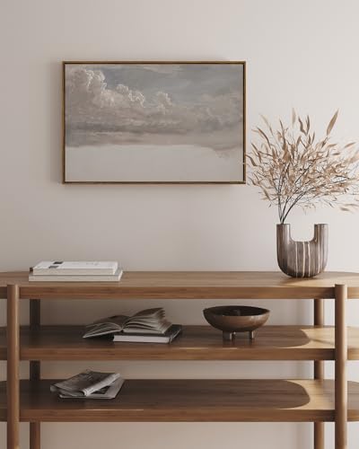 Framed Canvas Wall Art Vintage Decor