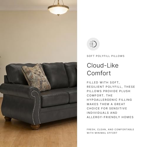 Faux Leather Sofa Couch