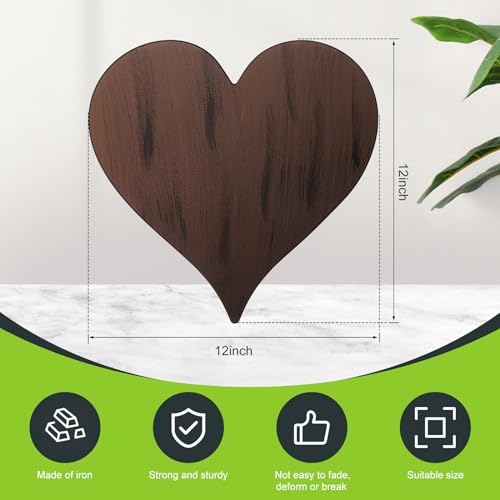 3 Pcs Heart Garden Stepping Stones 12 Inch (3 Count)