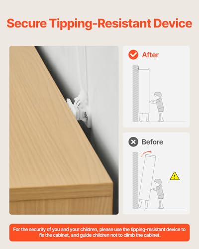 5 Drawer Rattan Dresser