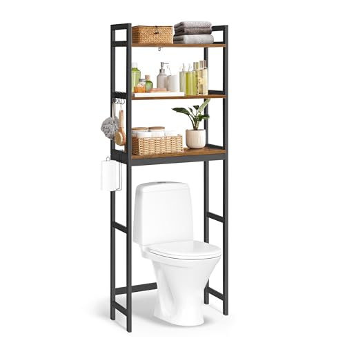 3 Tier Bamboo Over The Toilet Storage