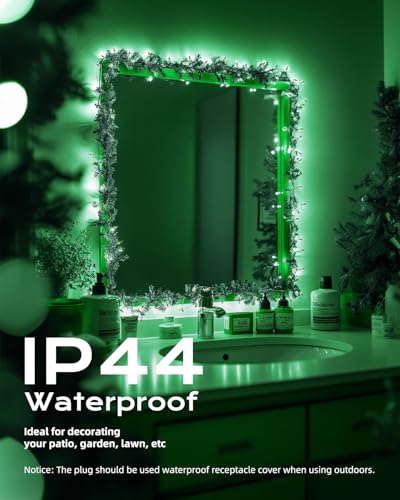 Green Christmas String Lights (100 Count)
