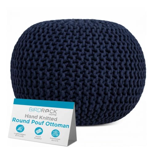 Round Pouf Ottoman Foot Rest