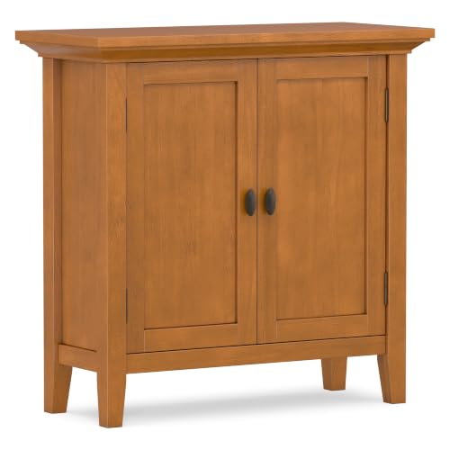 Redmond 32" Solid Wood Cabinet in Light Golden Brown