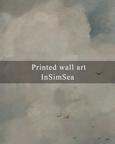 Framed Canvas Wall Art Vintage Decor