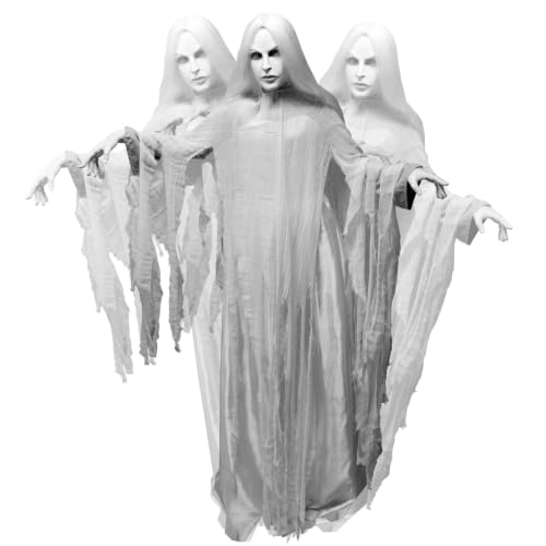 2.6 Ft. Rising Ghost Woman Animatronic with Sound (31" Rising Ghost Woman)
