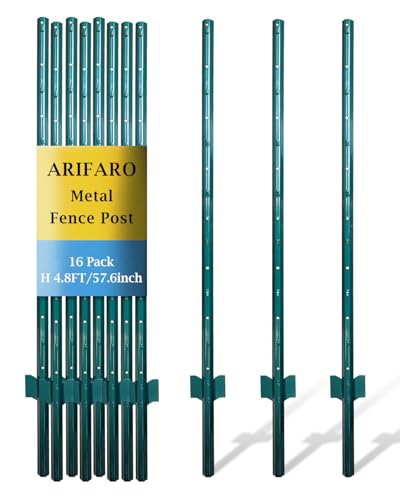 Fence Posts 4.8 Feet (16 Count)