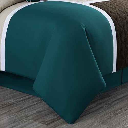 Upland 7 Piece Quilted Patchwork Comforter Set