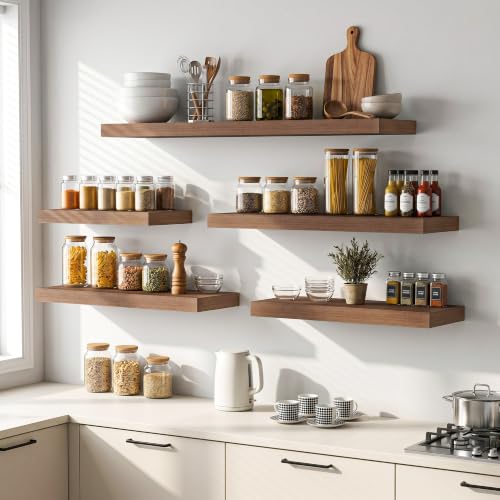 Floating Shelves for Wall 36 Inches Long (2 Count)