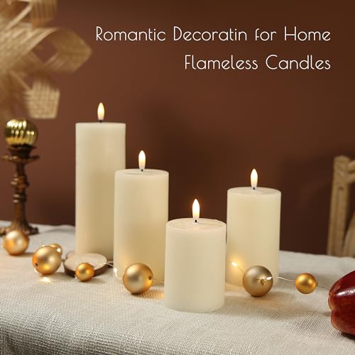 Flameless Candles (4 Count)