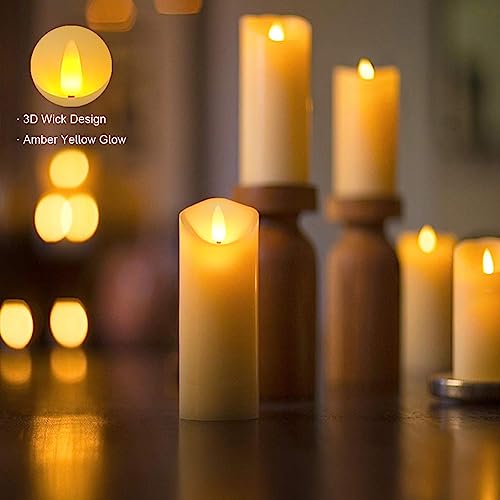7"x 2.2" Flickering Flameless Candles (6 Count)