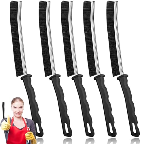 Commercial Grade Crevice Cleaning Brush Set (5 Count)