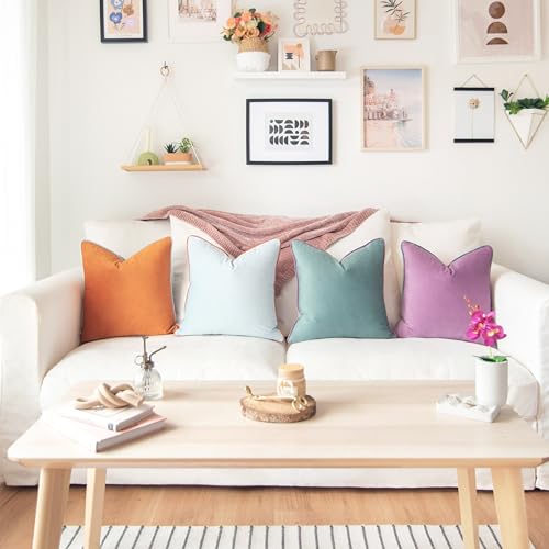 Decorative Throw Pillow Covers Cushion Cases (4 Count)