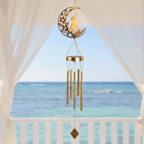 Moon Dog Wind Chime Outdoor