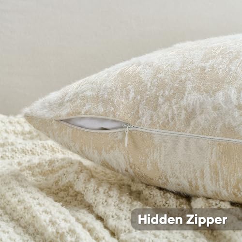 Pack of 2 Faux Cashmere Throw Pillow Covers 12x20 Inch (2 Count)